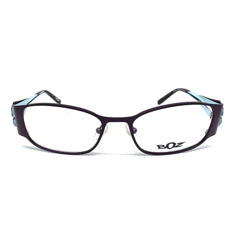BOZ ONLY YOU 7021 PURPLE TUR AUTHENTIC EYEGLASSES FRAME RX 52-17-132FRANCE